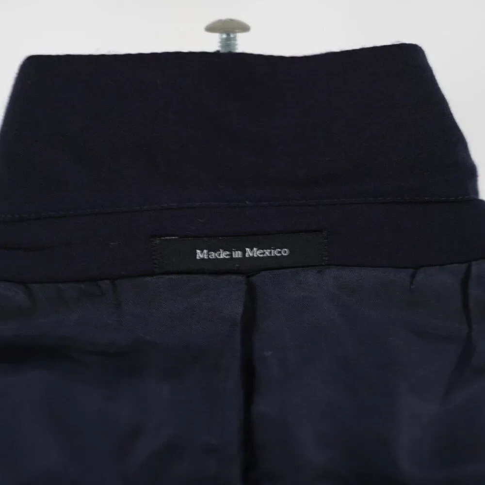 Joseph & Feiss Gold Classic Fit Blue Wool Blazer 46R 2 Button‎ Tagged 48R
